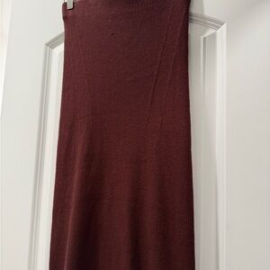 RACHEL Rachel Roy Deep Red Pencil Skirt